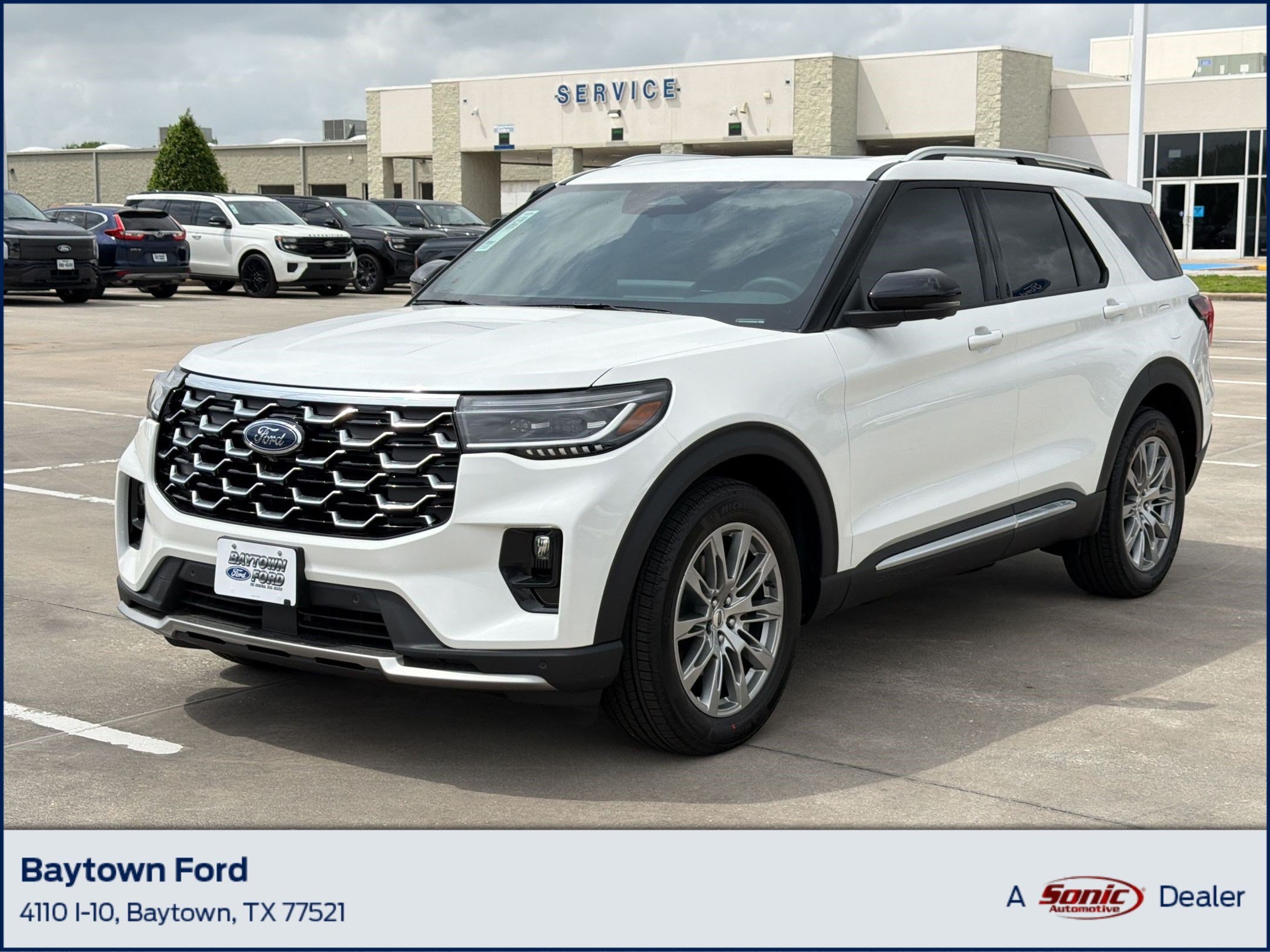 New 2026 Ford Explorer Platinum
