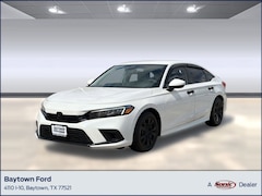 Used 2023 Honda Civic LX Sedan serving Houston