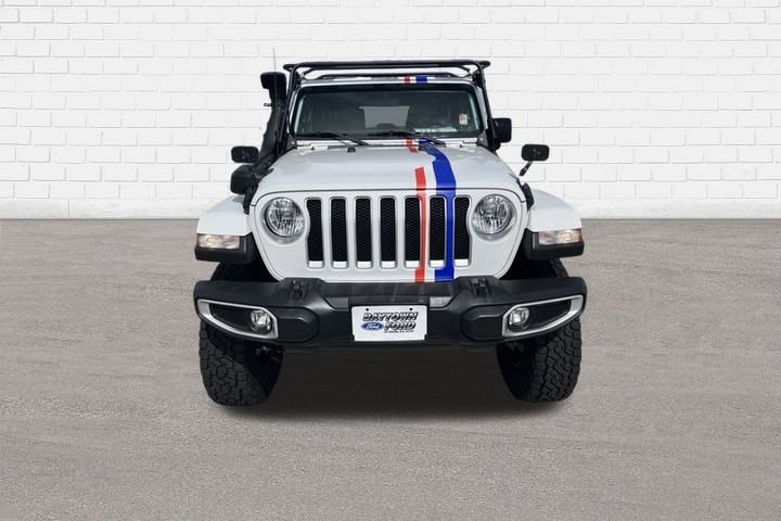 Used 2022 Jeep Wrangler Unlimited Sahara with VIN 1C4HJXEG2NW248110 for sale in Baytown, TX