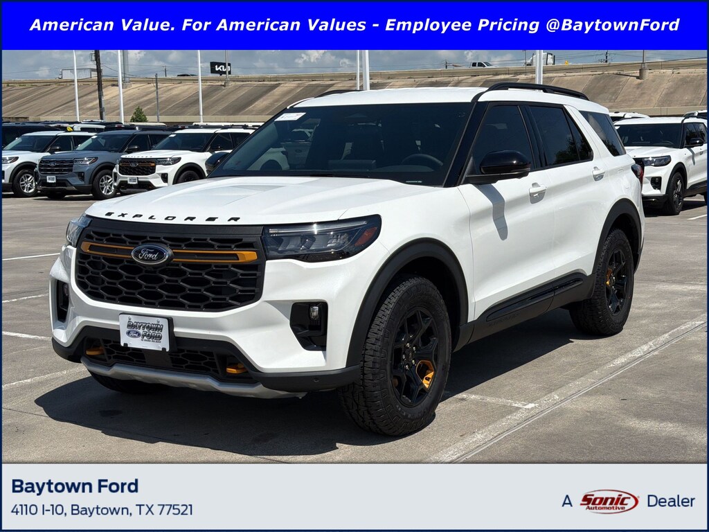 New 2026 Ford Explorer Tremor SUV