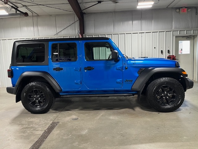 Used 2022 Jeep Wrangler Unlimited Altitude with VIN 1C4HJXDN7NW120834 for sale in Sheboygan Falls, WI