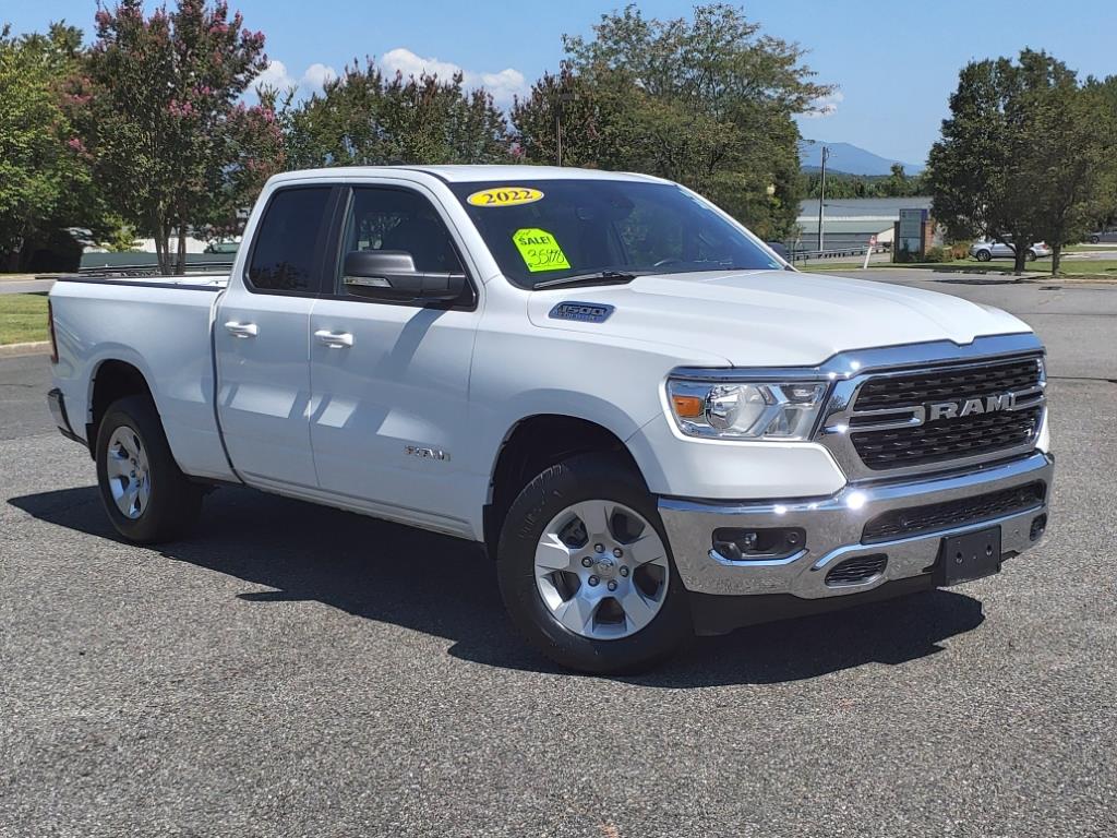 Used 2022 RAM Ram 1500 Pickup Big Horn/Lone Star with VIN 1C6SRFBT1NN465364 for sale in Bedford, VA