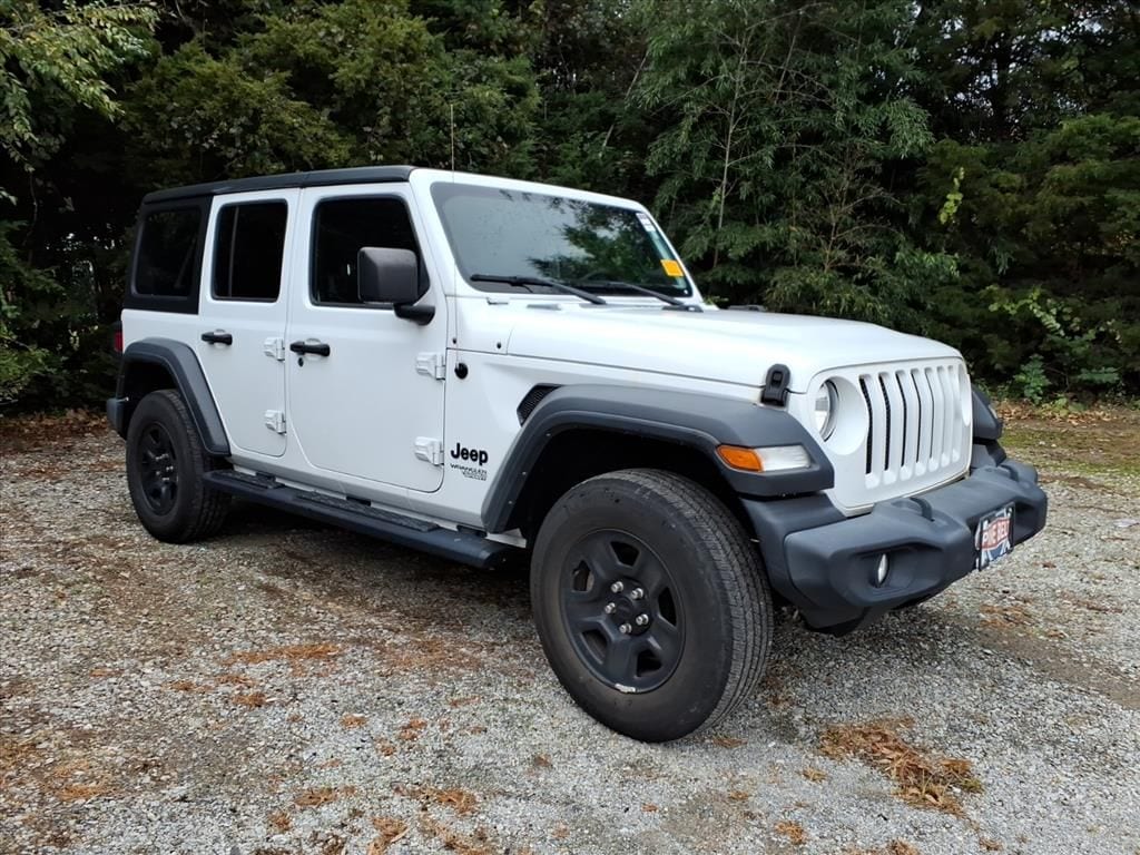 Used 2021 Jeep Wrangler Unlimited Sport Wagon; Open Body