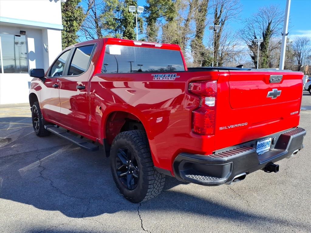 Used 2024 Chevrolet Silverado Trail Boss Custom Cab; Crew