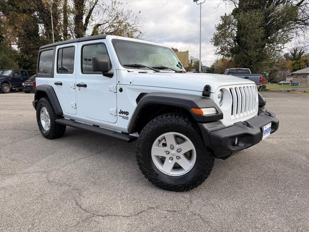 Used 2021 Jeep Wrangler Unlimited Sport Wagon; Open Body