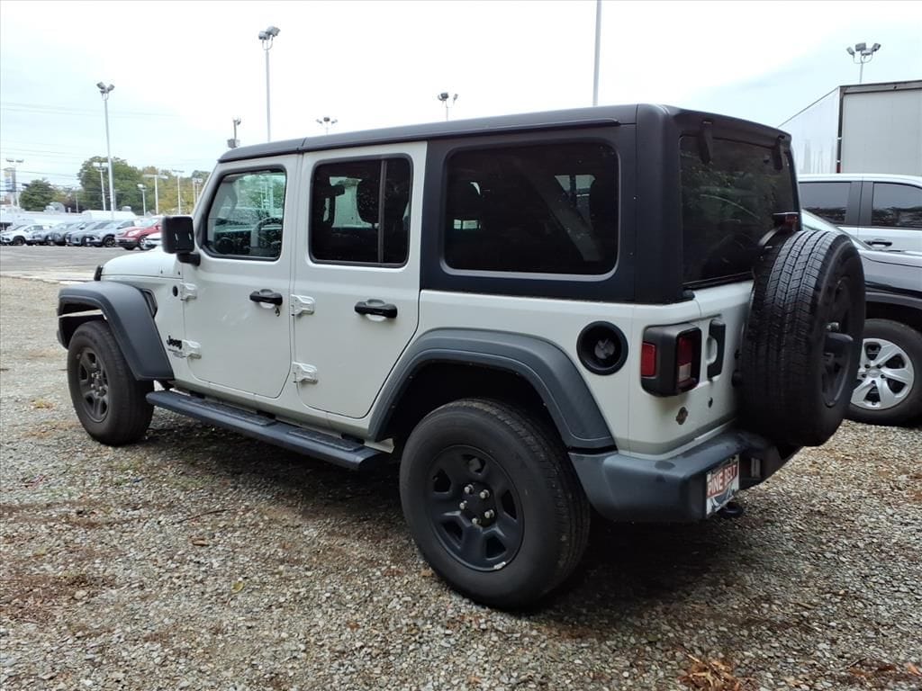 Used 2021 Jeep Wrangler Unlimited Sport Wagon; Open Body