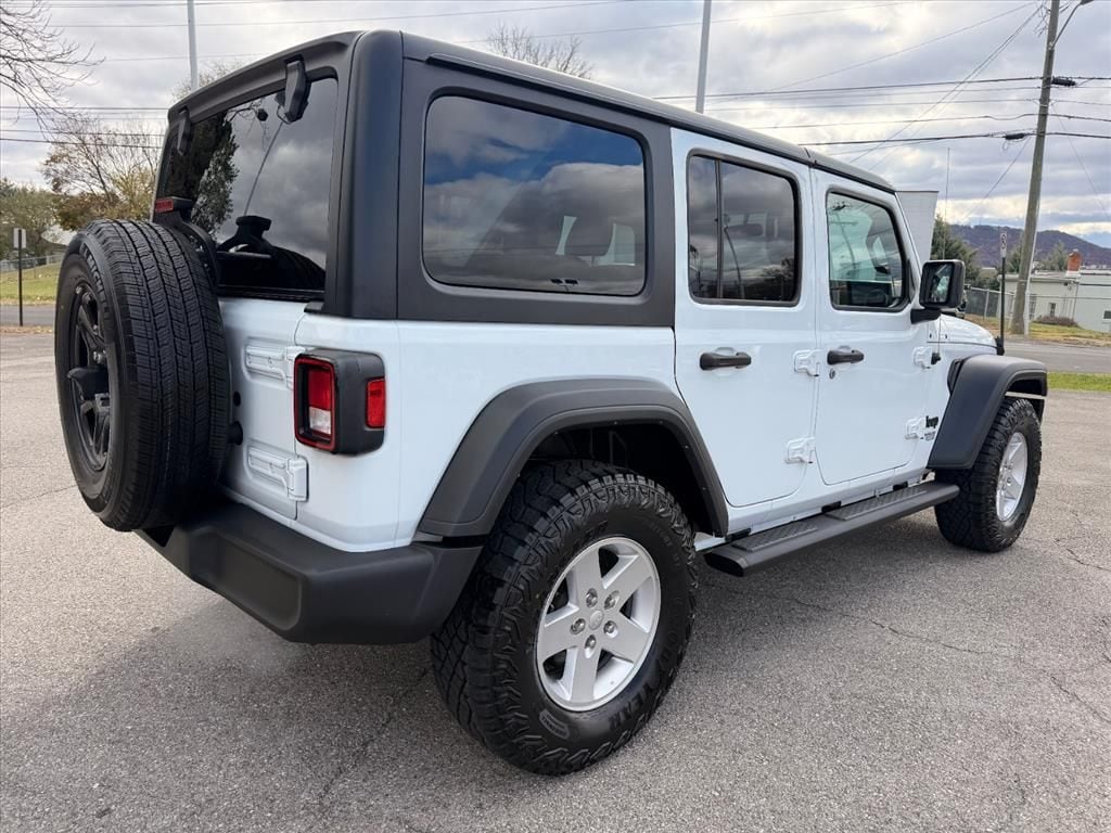 Used 2021 Jeep Wrangler Unlimited Sport Wagon; Open Body