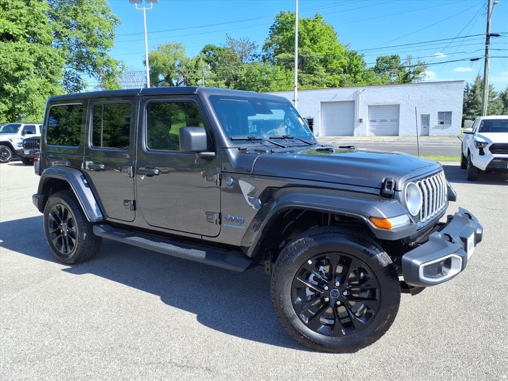 Used 2025 Jeep Wrangler 4xe Sahara Wagon; Open Body