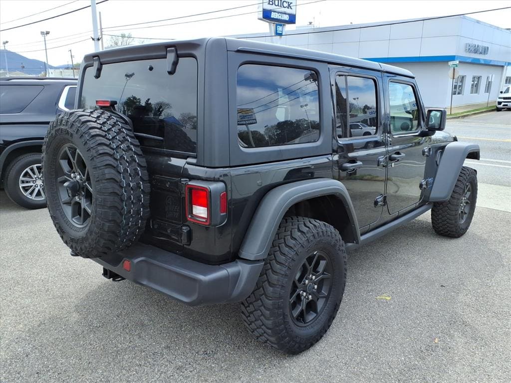 Used 2025 Jeep Wrangler 4xe Willys Sport Utility