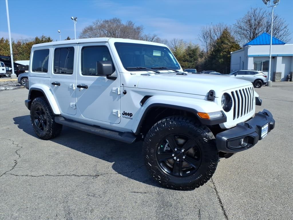 Used 2021 Jeep Wrangler Unlimited Sahara Wagon; Open Body