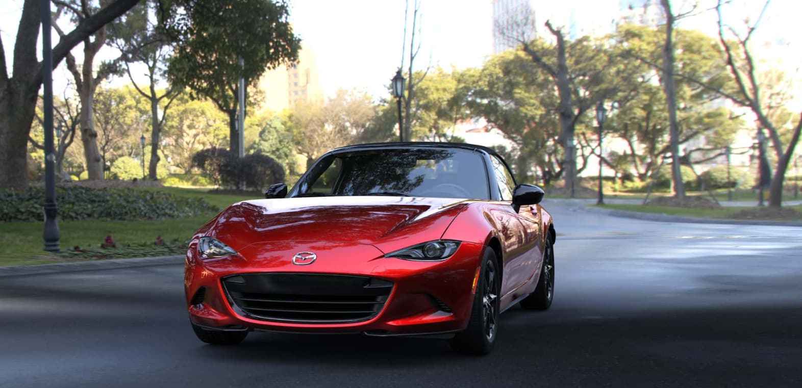 Red 2026 Mazda MX-5 Miata.