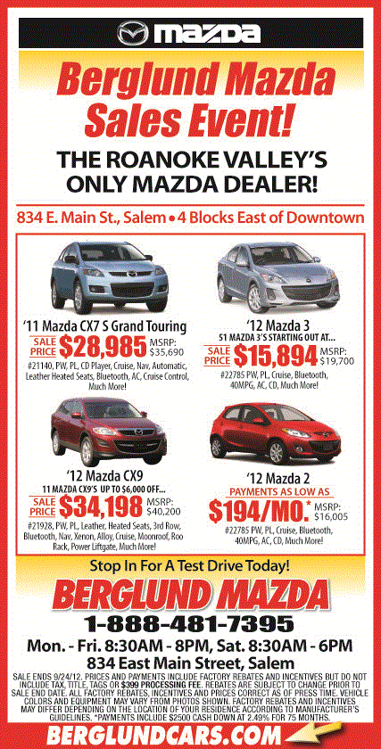Berglund Mazda Salem Va