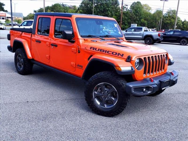 Used 2020 Jeep Gladiator Rubicon with VIN 1C6JJTBG9LL146419 for sale in Rocky Mount, VA