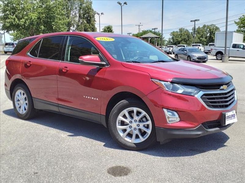 Used 2018 Chevrolet Equinox LT with VIN 3GNAXJEV0JL321896 for sale in Rocky Mount, VA