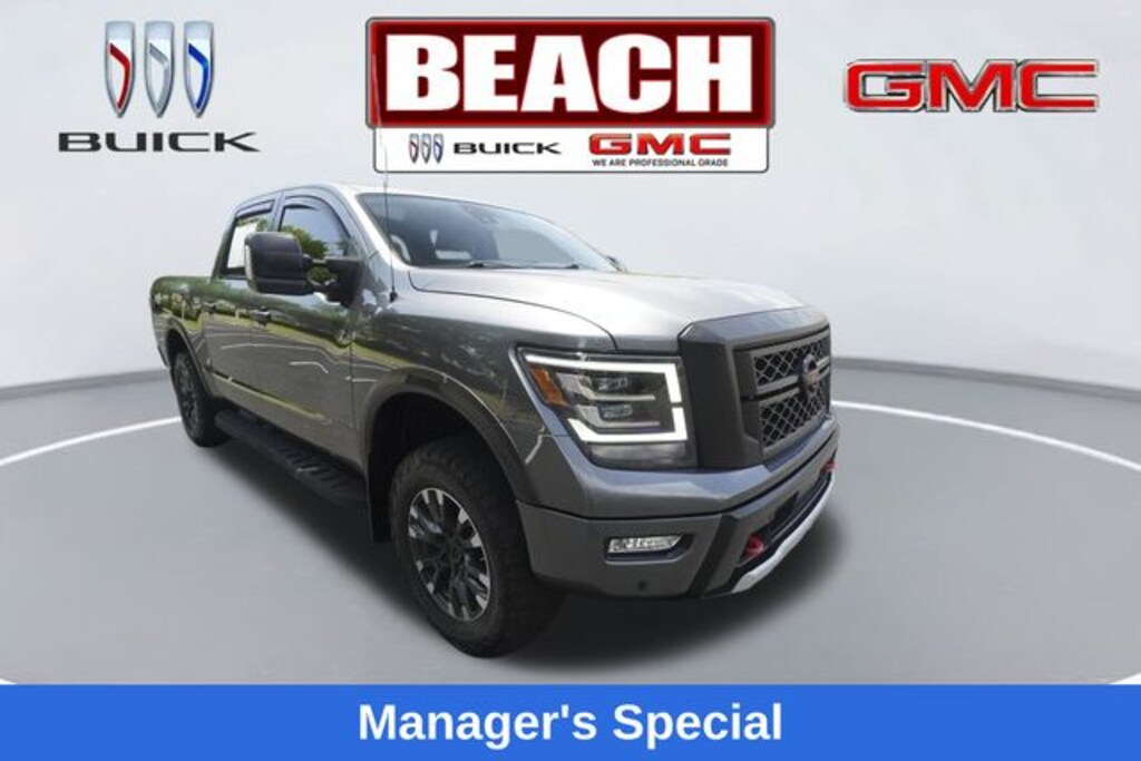 Used 2021 Nissan Titan PRO-4X Truck Crew Cab