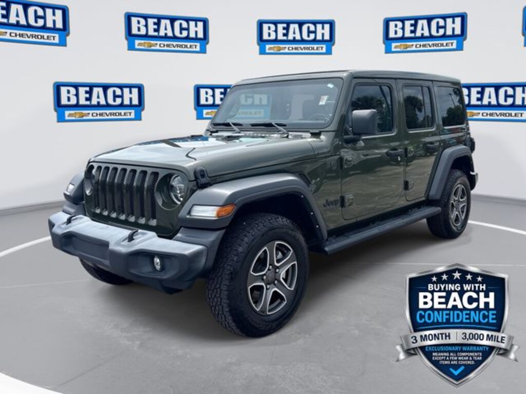 Used 2022 Jeep Wrangler Unlimited Sport SUV