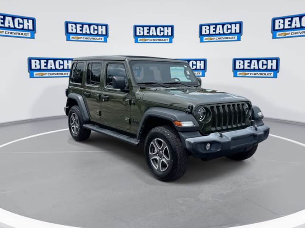 Used 2022 Jeep Wrangler Unlimited Sport SUV
