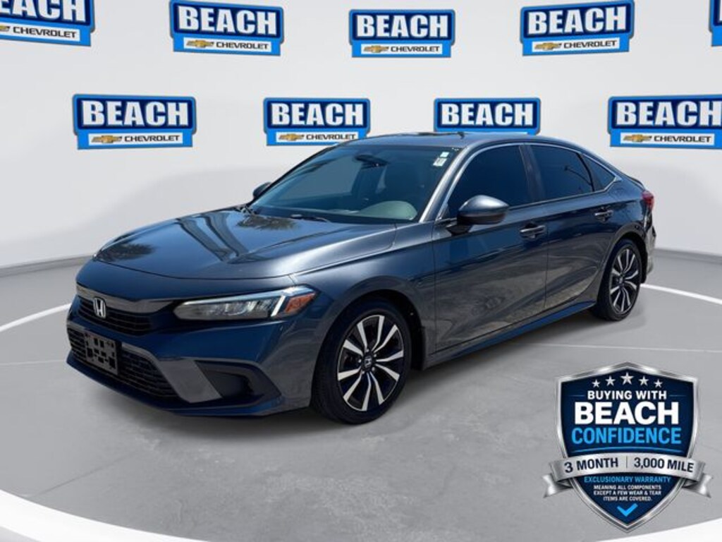 Used 2022 Honda Civic EX Sedan