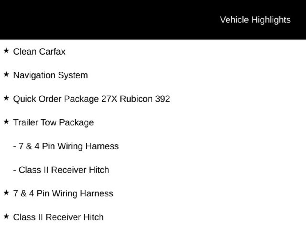 Used 2023 Jeep Wrangler 4-DOOR RUBICON 392 SUV