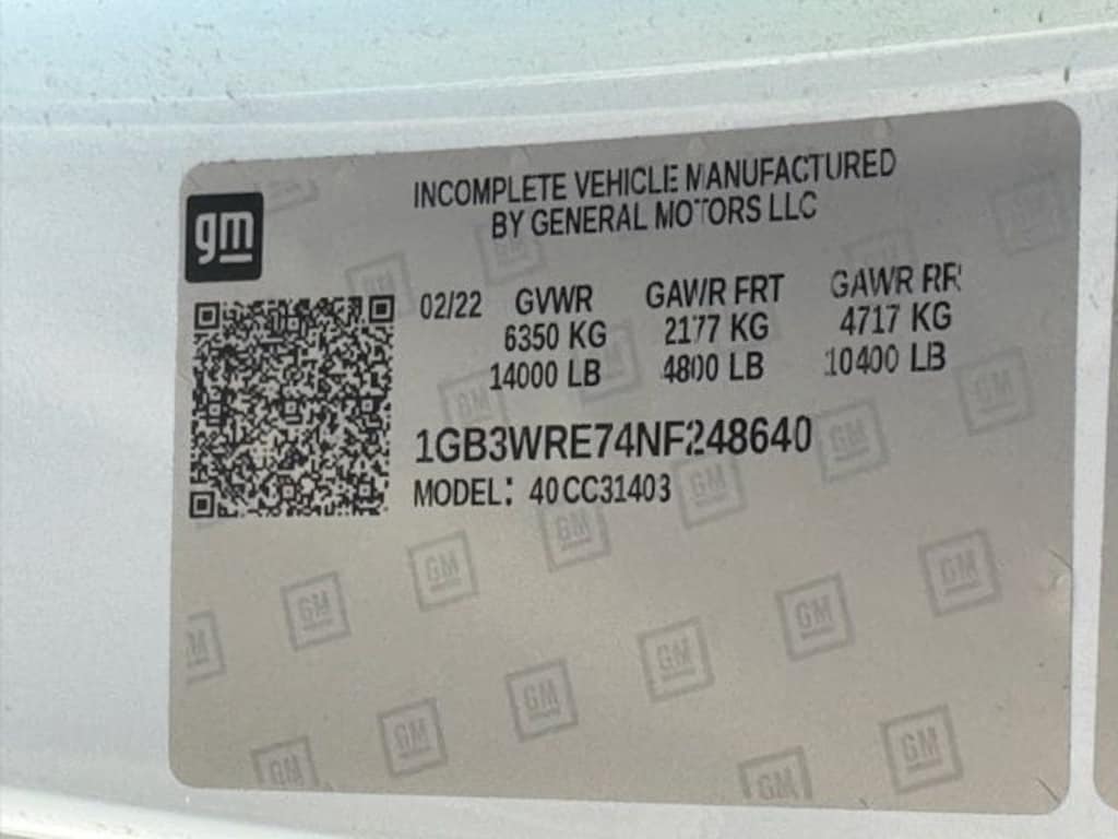Used 2022 Chevrolet Silverado 3500HD Chassis Work Truck Truck Regular Cab