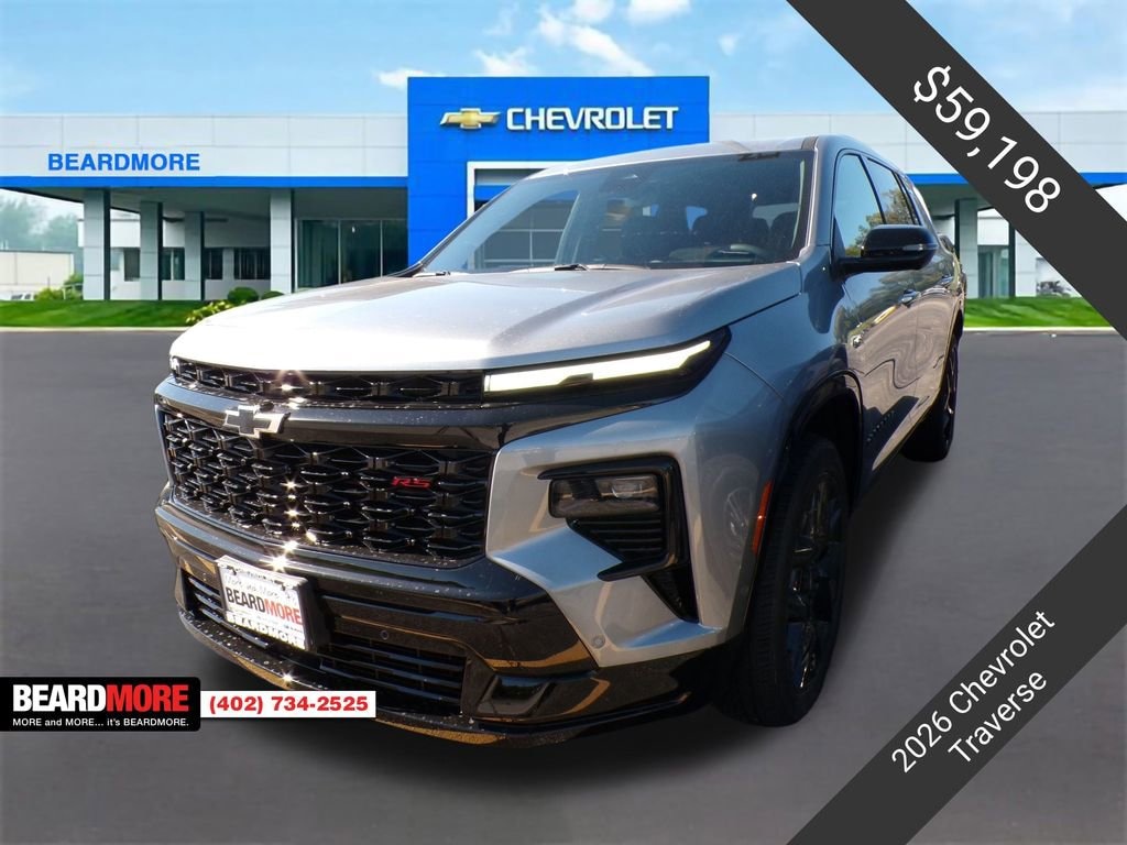 New 2026 Chevrolet Traverse RS SUV