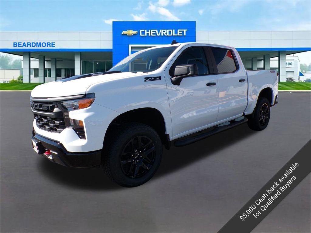 New 2026 Chevrolet Silverado 1500 Custom Trail Boss Truck