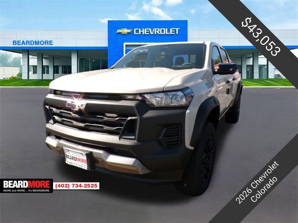 New 2026 Chevrolet Colorado Trail Boss Truck