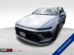 2026 Hyundai Sonata Hybrid Blue Sedan