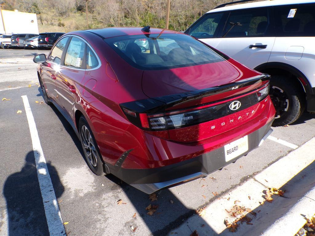 New 2026 Hyundai Sonata Hybrid Blue Sedan