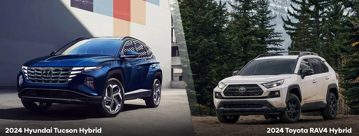 Hyundai Tucson vs Toyota RAV4 comparison at Beardmore Hyundai in Omaha