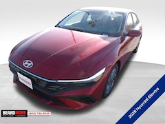 2026 Hyundai Elantra Hybrid Blue Sedan