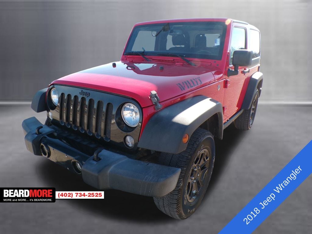 Certified 2018 Jeep Wrangler JK Sport 4x4 SUV