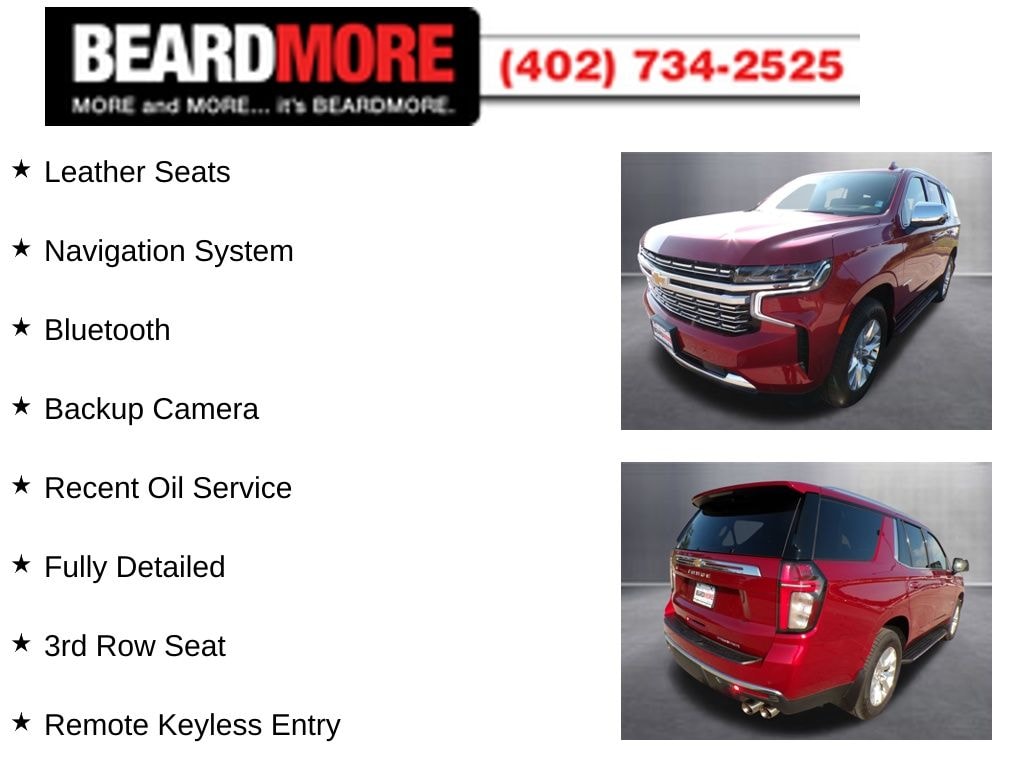 Certified 2021 Chevrolet Tahoe Premier SUV