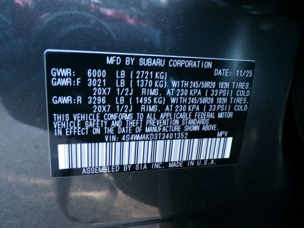 2026 Subaru Ascent Touring - Photo 44