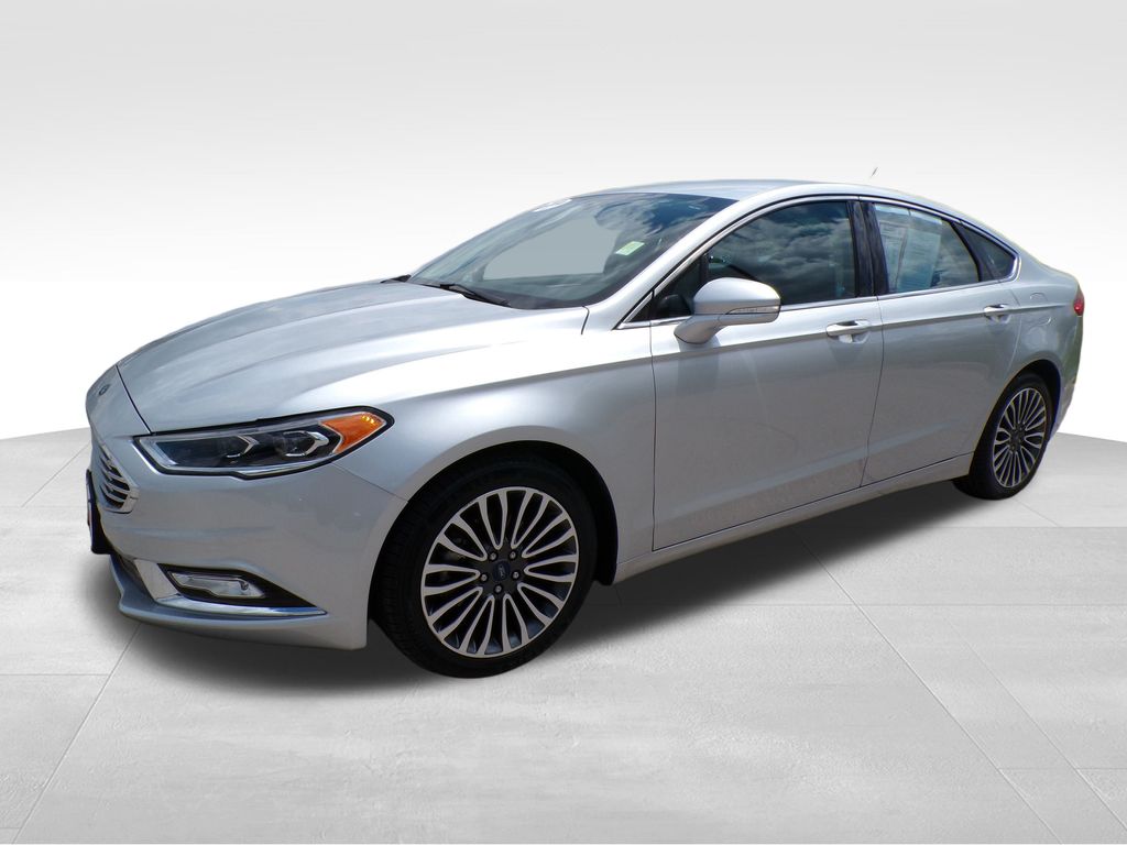 Certified 2018 Ford Fusion Titanium with VIN 3FA6P0K99JR108853 for sale in Bellevue, NE