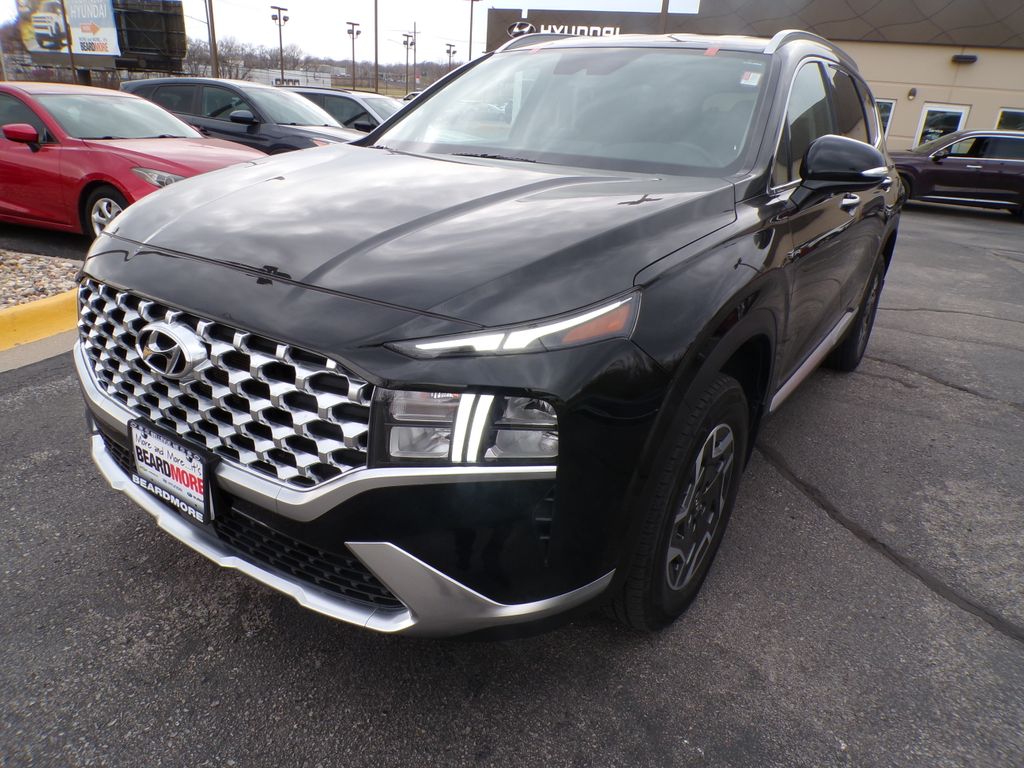 2021 Hyundai Santa Fe Blue