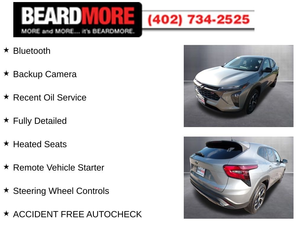 Certified 2024 Chevrolet Trax 1RS SUV