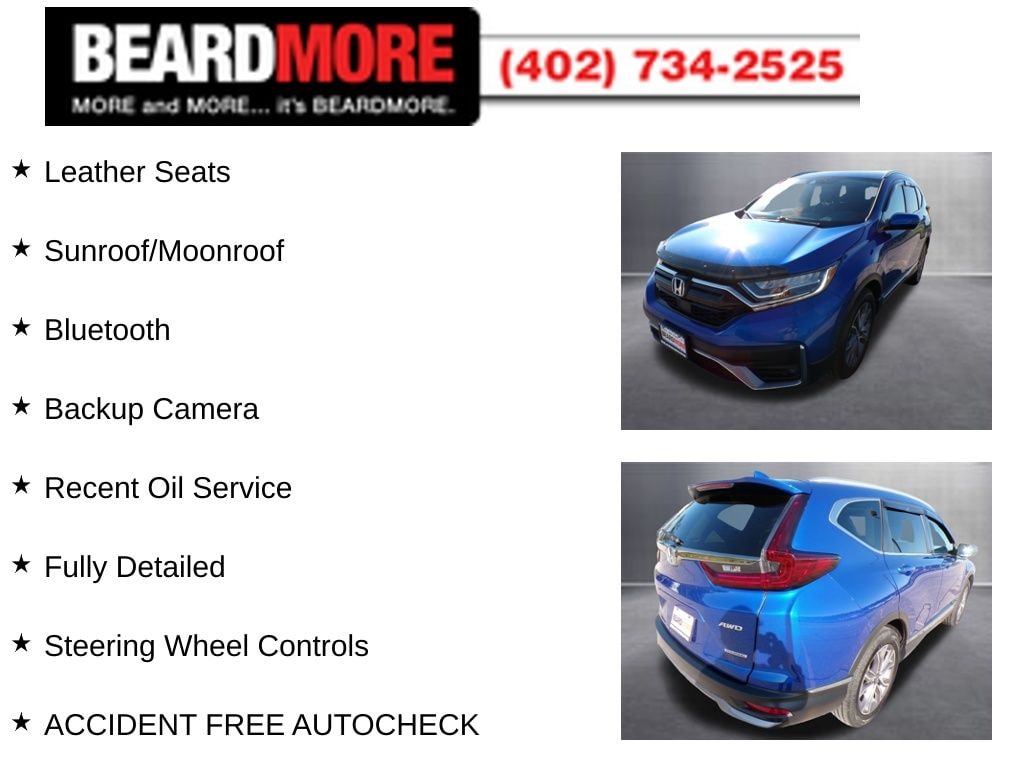 Certified 2022 Honda CR-V Touring SUV