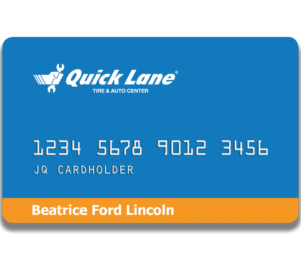 Ford Service Credit Cards Beatrice NE Ford Auto Repair Financing