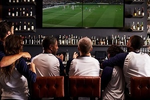 Cheering On Your Team with a Beer