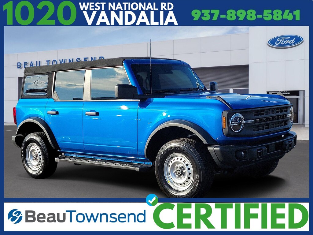 Certified 2022 Ford Bronco Base 4x4