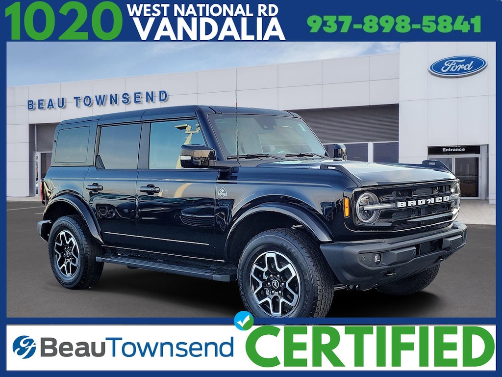 Certified 2024 Ford Bronco Outer Banks Outer Banks 4x4