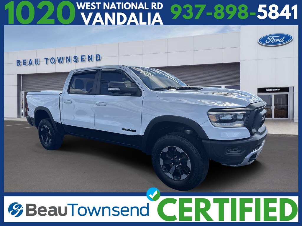 Certified 2019 Ram 1500 Rebel Rebel 4x4 Crew Cab 57 Box