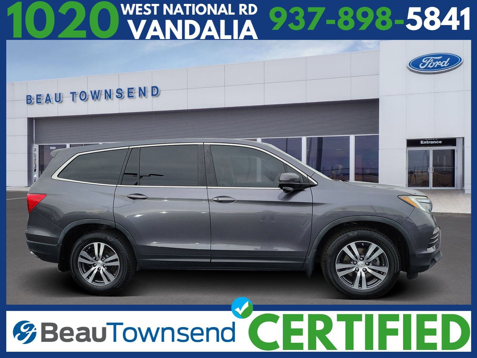 2017 Honda Pilot EX-L photo 2