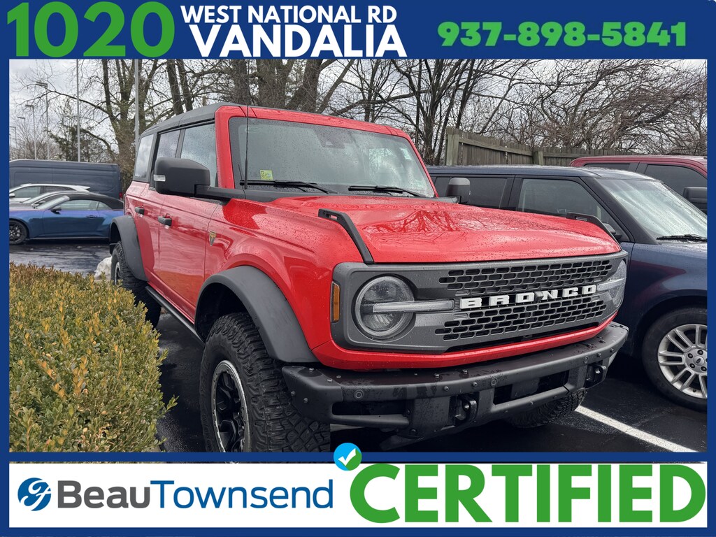 Certified 2022 Ford Bronco Badlands Badlands Advanced 4x4