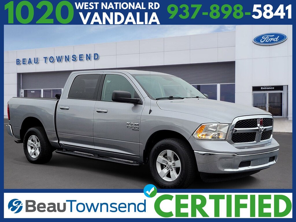 Certified 2021 Ram 1500 Classic SLT SLT 4x4 Crew Cab 57 Box