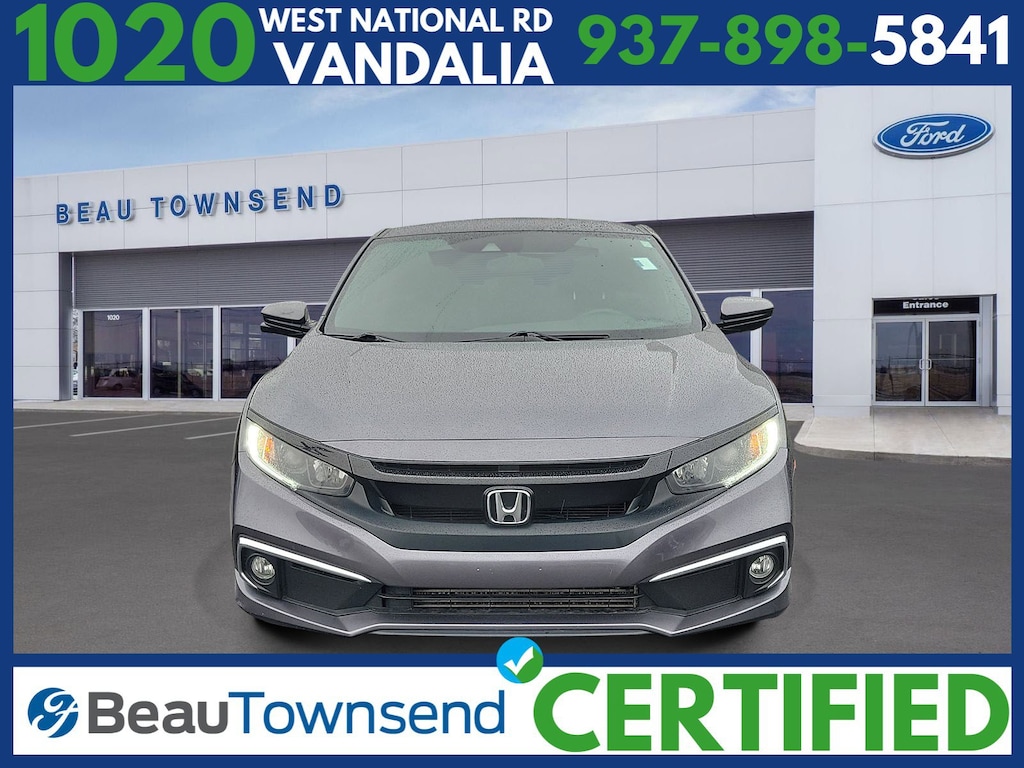 Certified 2020 Honda Civic Coupe EX EX CVT