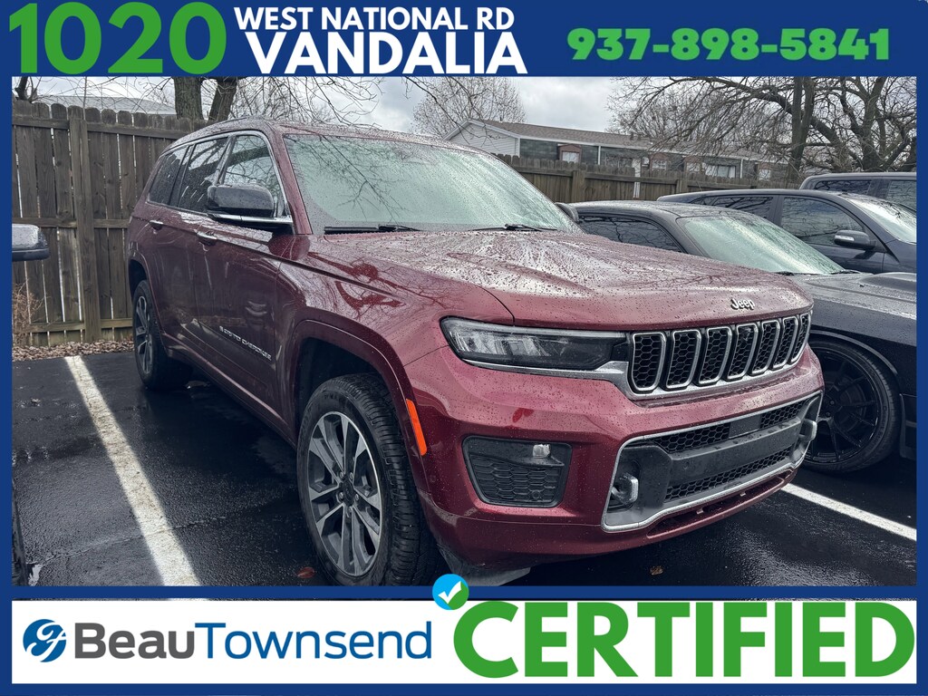 Certified 2023 Jeep Grand Cherokee L Overland Overland 4x4
