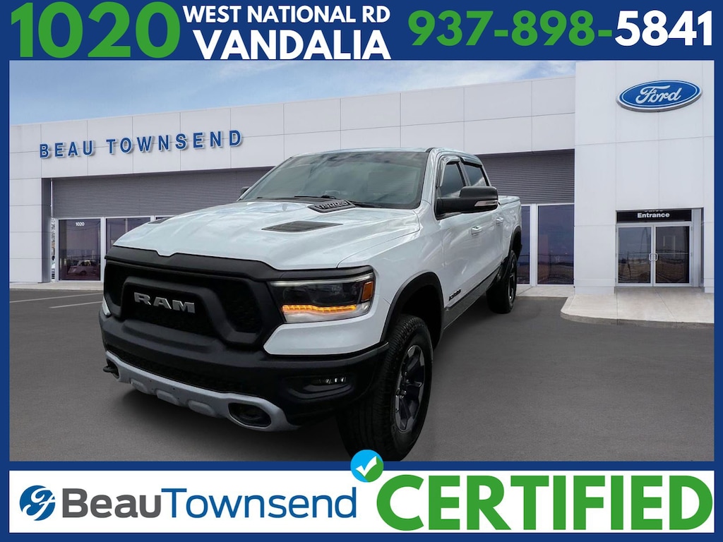 Certified 2019 Ram 1500 Rebel Rebel 4x4 Crew Cab 57 Box