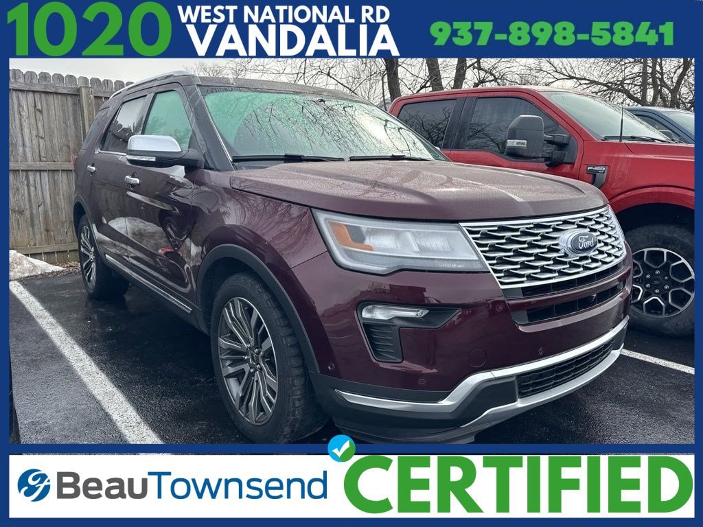 Certified 2018 Ford Explorer Platinum Platinum 4WD